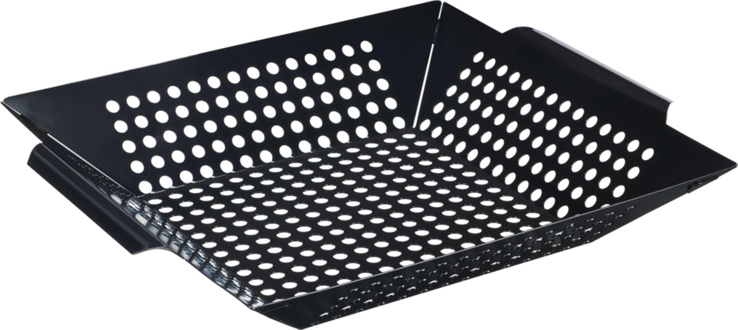 Panier pour grillades carré antiadhésif MASTER Chef avec poignées Front_Three_Fourths_Angled_Right