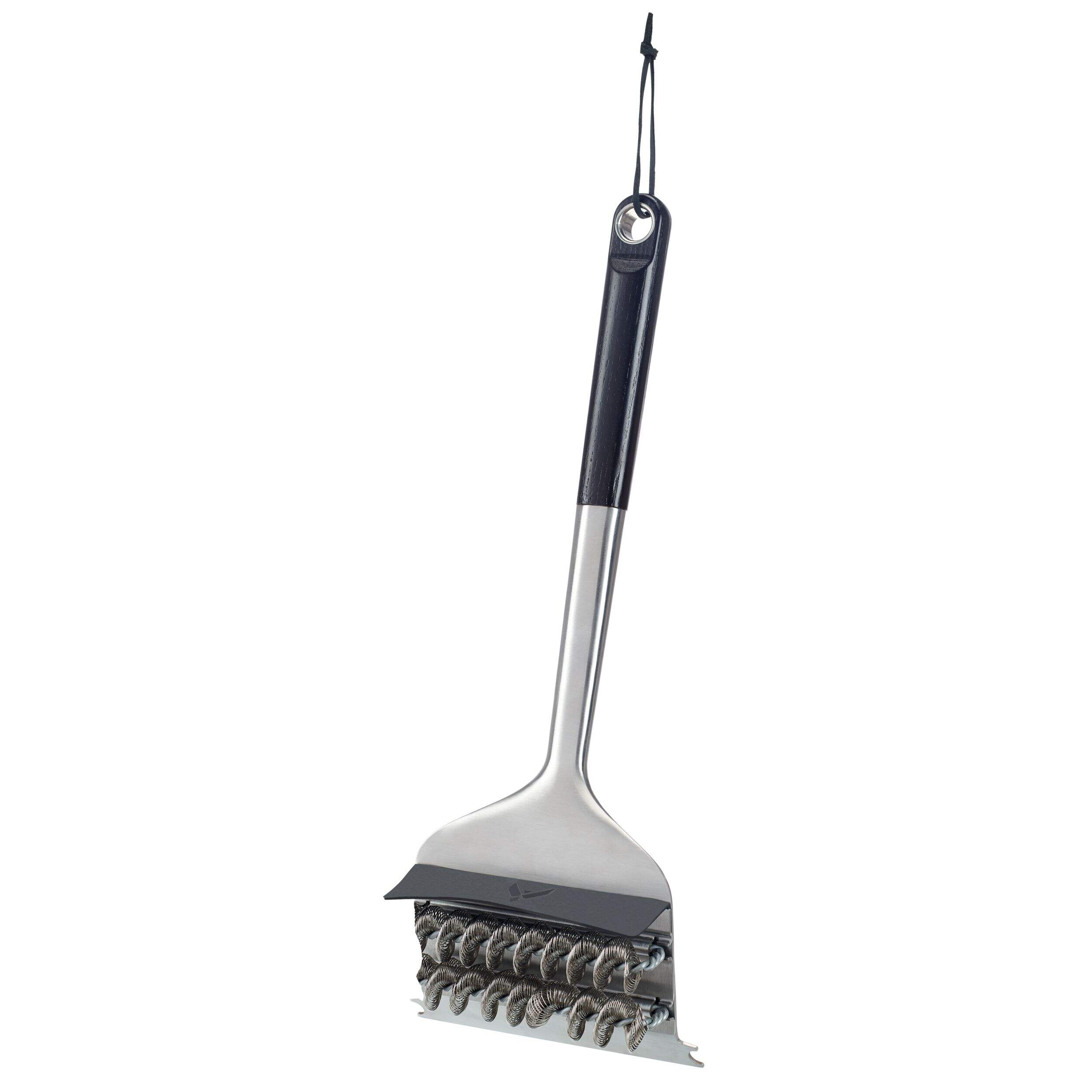 Vermont Castings Grill Brush & Scraper, Smart Certified™ & Bristle Free For Cleaning Grill & Grates Front_Three_Fourths_Angled_Left