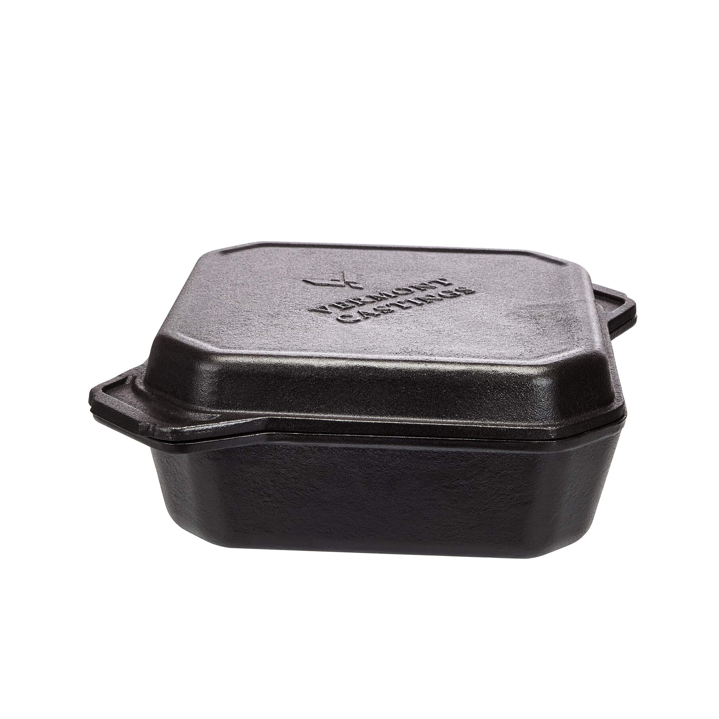 Vermont Castings Cast Iron BBQ Dutch Oven For Grills, Stoves & Campfires Front_Elevated