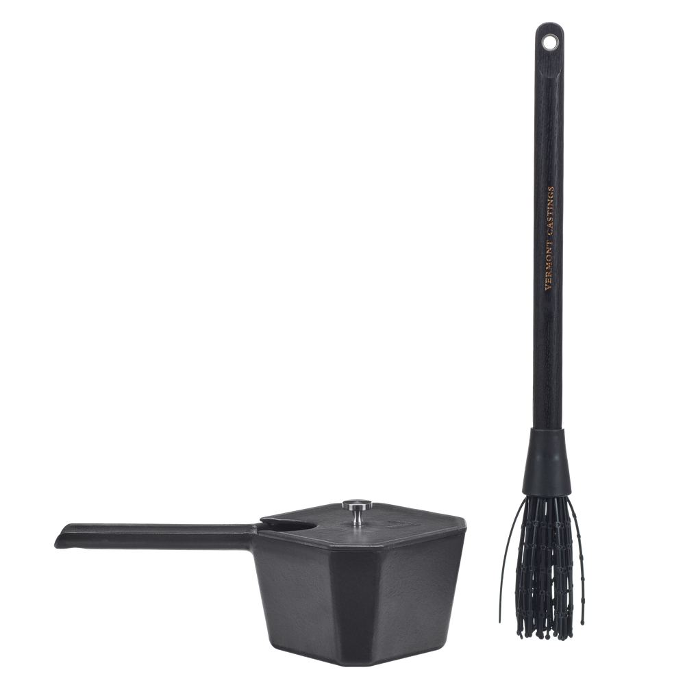 Vermont Castings BBQ Basting Set For Indoor Stove & Outdoor Grill