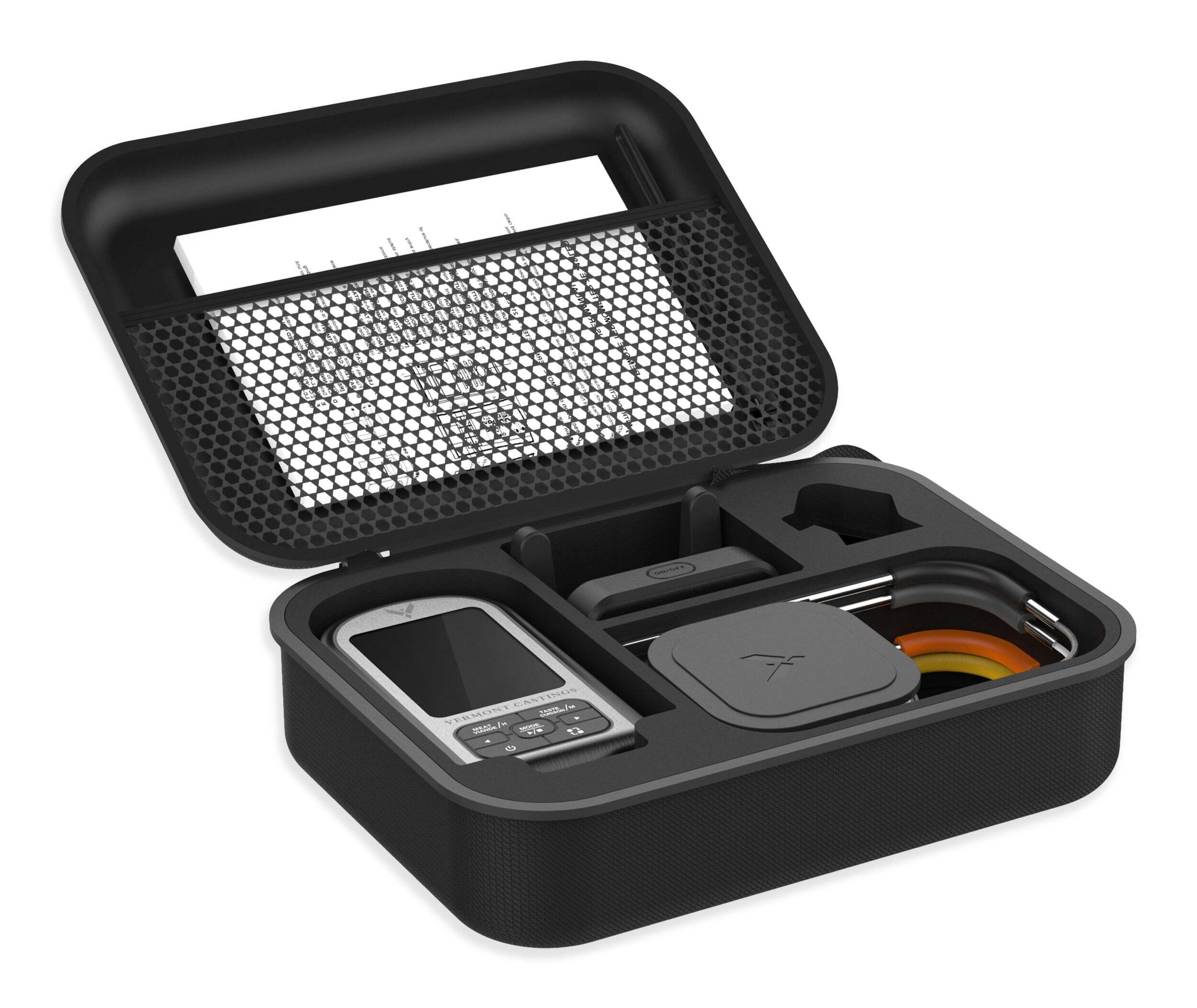 Vermont Castings Wireless Digital BBQ Food & Meat Thermometer Front_Three_Fourths_Angled_Right