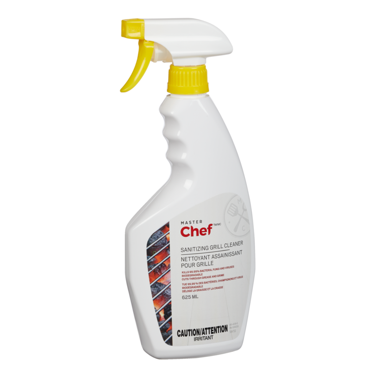 Nettoyant désinfectant puissant pour barbecue MASTER Chef éliminant 99,99 %  des bactéries, des champignons et des virus
