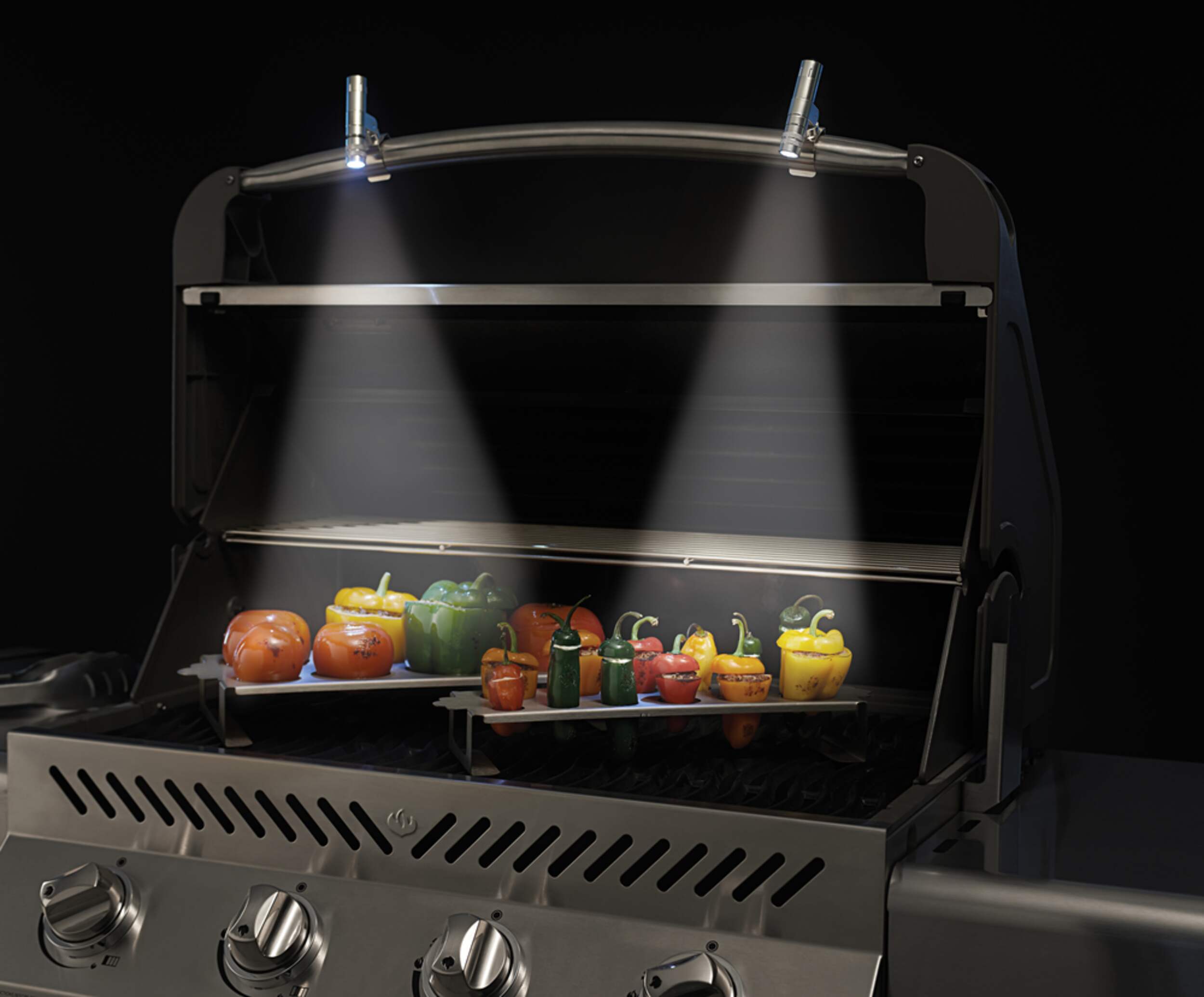 Napoleon LED Grill Handle Light w/ Magnetic Base & Batteries Included, 2-pk Front_Angled_Left