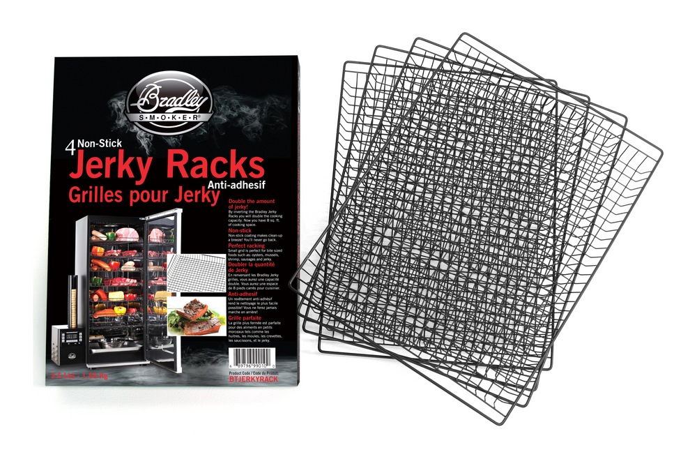 Grilles pour jerky antiadhésives Bradley, panier pour grillades, grille