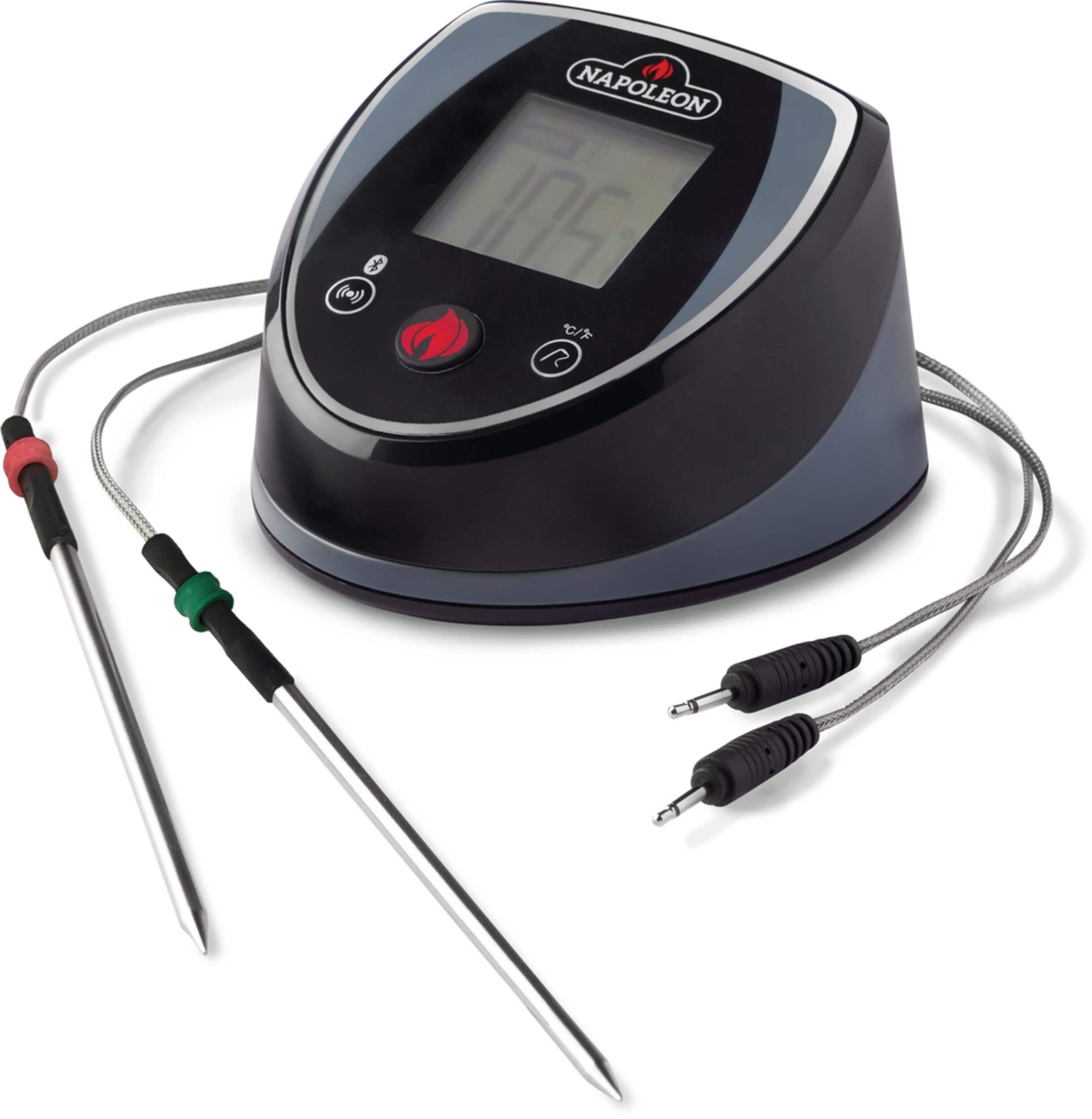 Napoleon 70077 ACCU-PROBE™ Bluetooth® BBQ Food & Meat Thermometer Front_Three_Fourths_Angled_Left