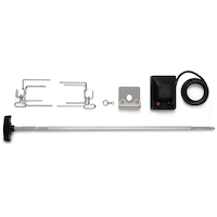 Napoleon Stainless Steel Heavy-Duty Rotisserie Kit for Rebel & Freestyle Gas Barbecue Grill, 15-lb