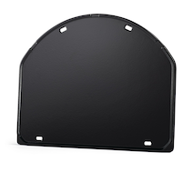 Napoleon Cast Iron Reversible GriddleInsert for 22-in Charcoal Kettle Grills Front_Angled_Left