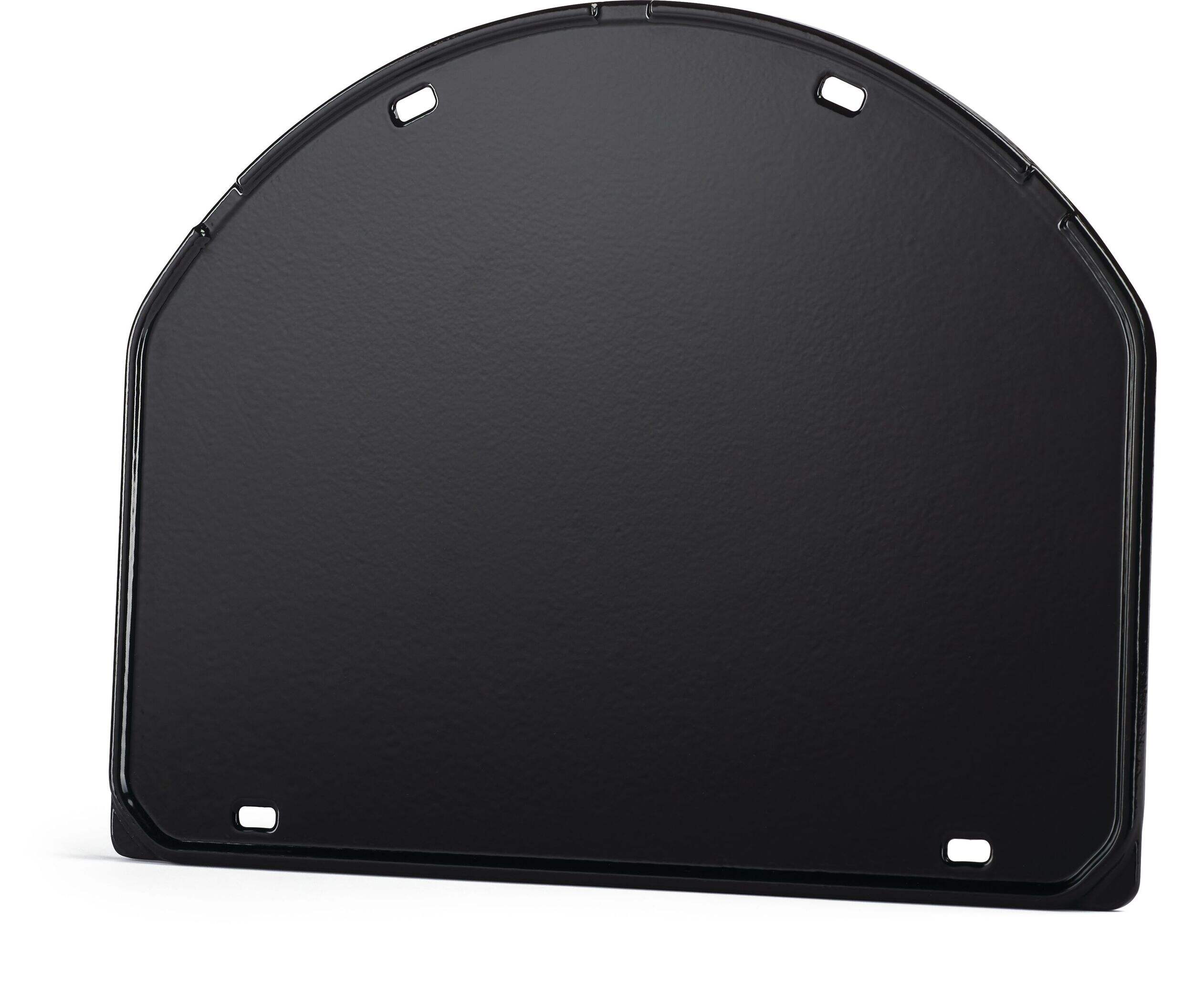Napoleon Cast Iron Reversible GriddleInsert for 22-in Charcoal Kettle Grills Front_Angled_Left