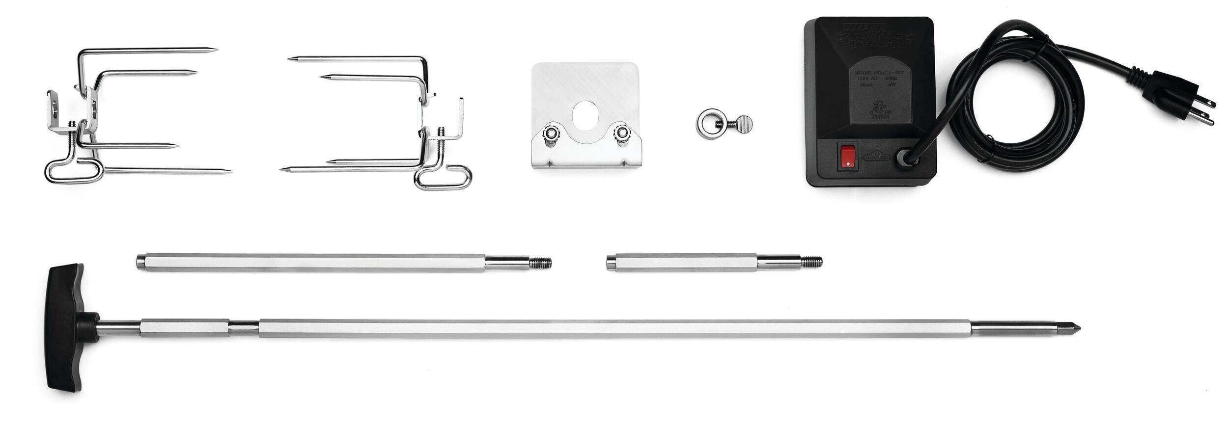 Napoleon Heavy-Duty Rotisserie for 22-in Charcoal BBQ Grills Composite_or_Mixed