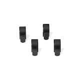Weber Works Snap On Organizer Kit with Tool Hooks, Black Front_Elevated