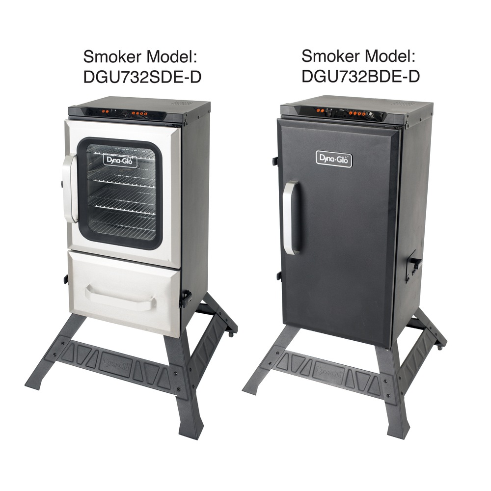 DynaGlo HeavyGauge Steel Leg Stand Assembly For 30in Electric Smoker