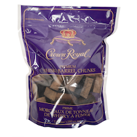 Morceaux de bois Crown Royal Front_Flat