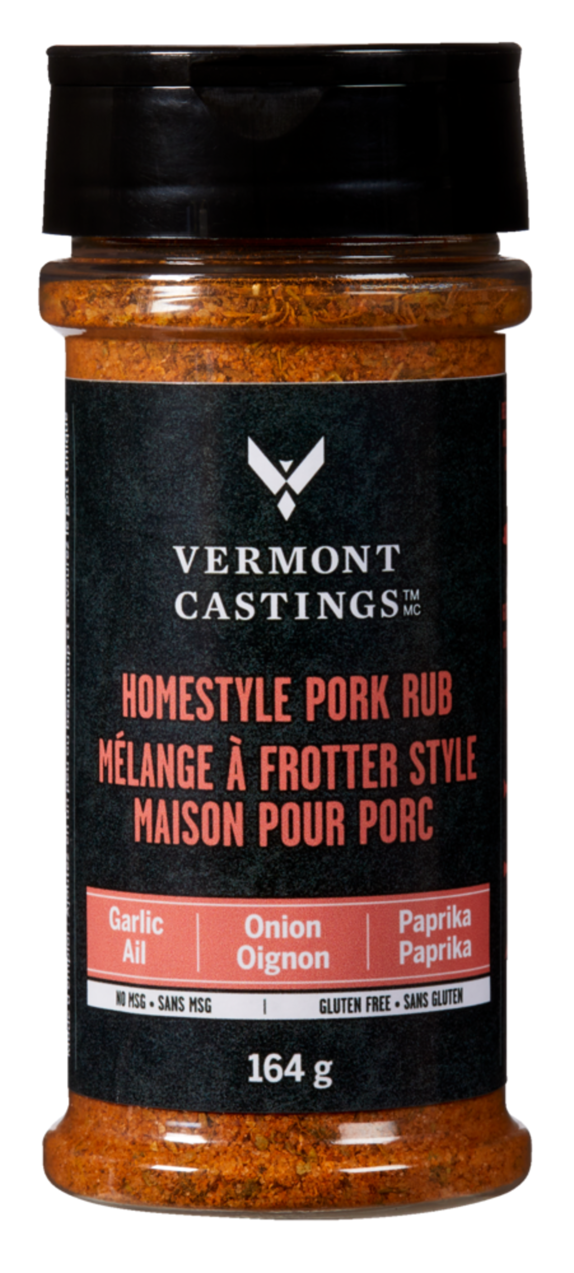 Vermont Castings Homestyle Pork Rub, 164-g Front_Flat