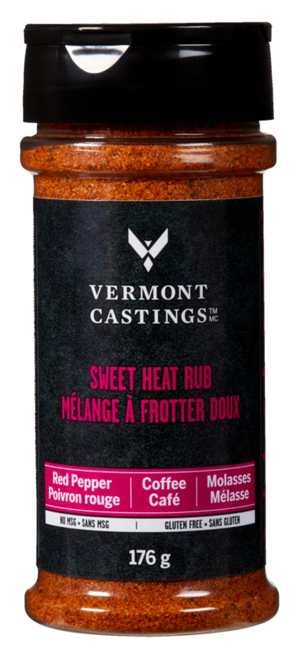 Vermont Castings Sweet Heat Rub, 176-g Front_Flat