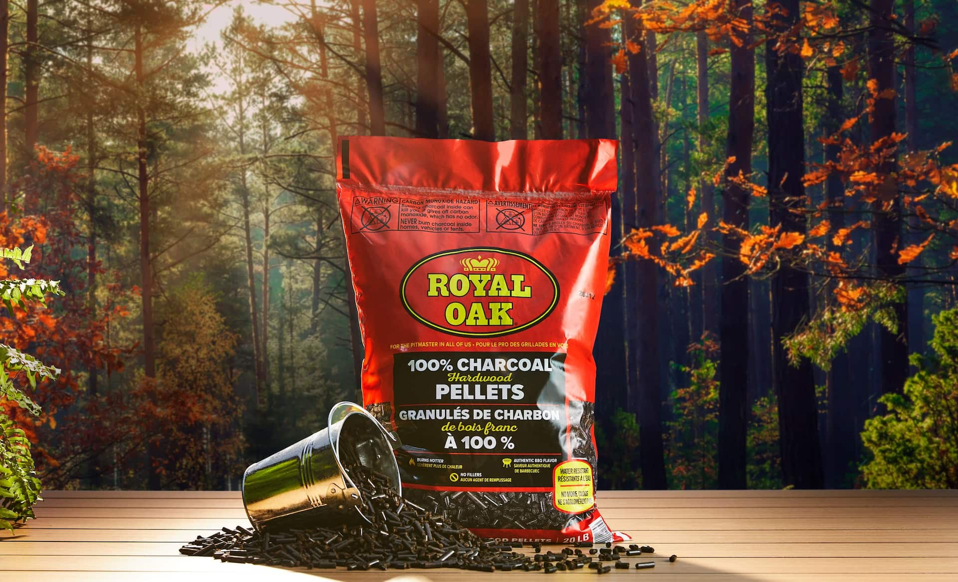 Charcoal wood pellets sale