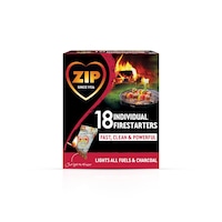 Zip Individually Wrapped Fast-Lighting Firestarter Cubes with a 15-Minute Burn Time, 18-Pk Front_Elevated