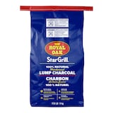 Royal Oak Star Grill 100% Natural Hardwood Lump Charcoal For BBQ Grilling, 4-Kg Front_Flat