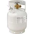 Flame King Empty OPD Propane Gas BBQ Cylinder Tank, Fits QCC1