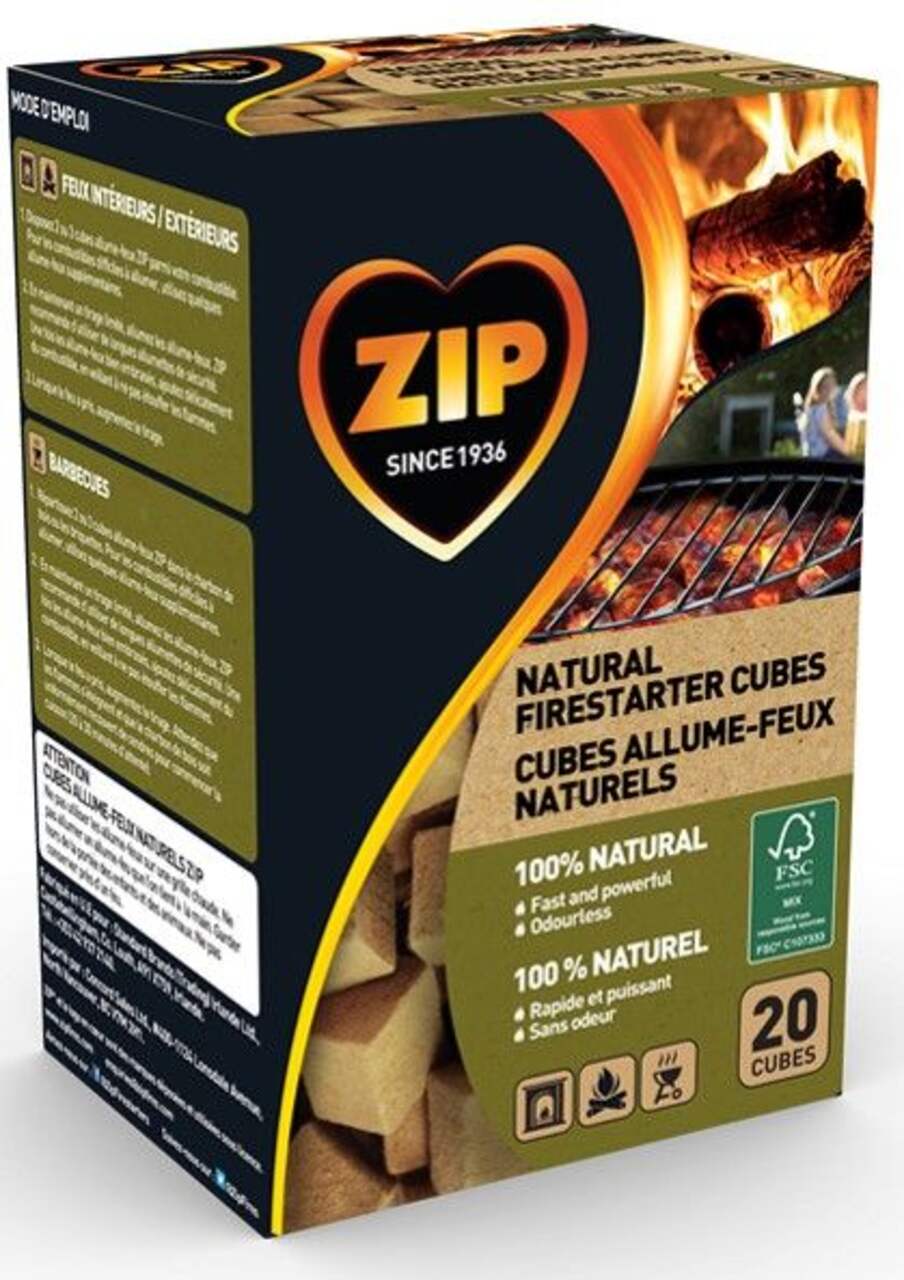 ZIP Allume-feu haute performance - Allume-feu puissant et fiable pour feux  ouverts - Cube de feu écologique pour barbecues, poêles et brûleurs - (lot  de 3 x 40 cubes) : : Jardin
