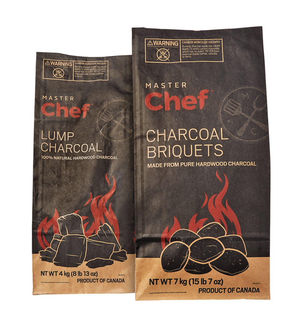 MASTER Chef Premium 100% Natural Hardwood Charcoal Briquettes For ...