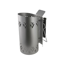 Vermont Castings Steel Charcoal Rapidfire Chimney Starter with Dual Handles Front_Angled_Left