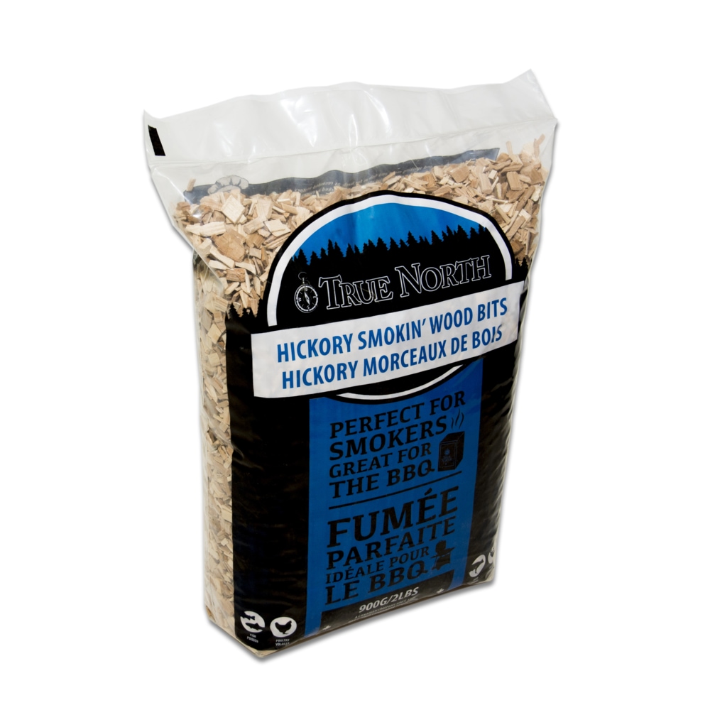 True North Hickory Smokin', 100 Natural Smoking Wood Chips For BBQ and
