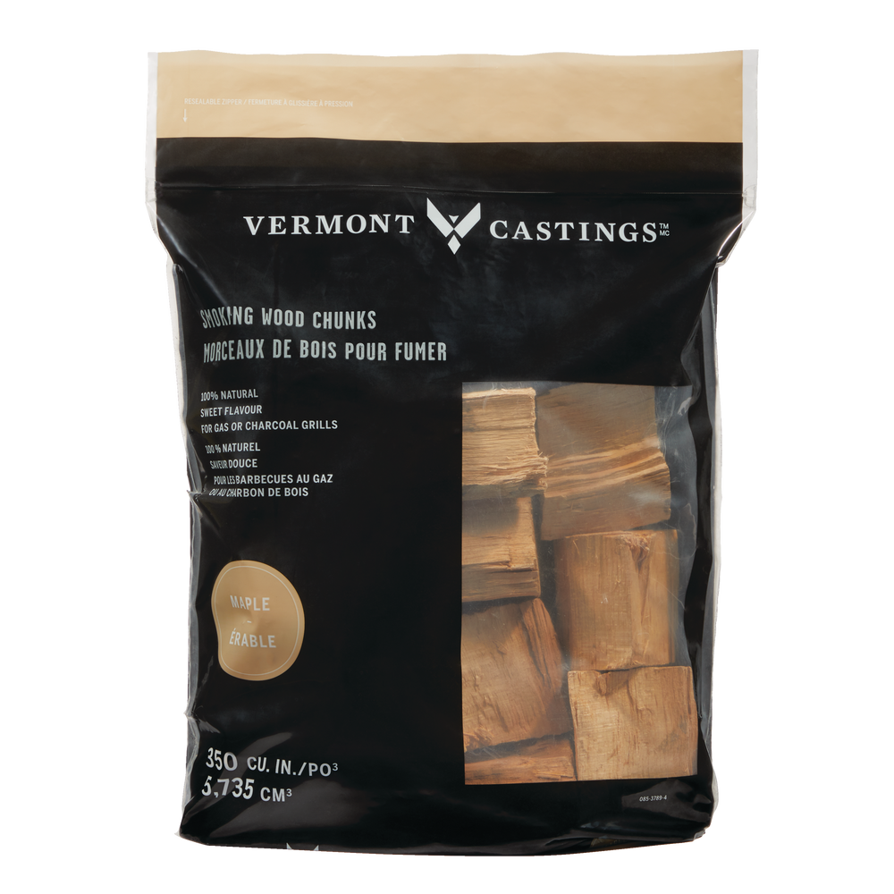 Vermont Castings Maple Flavoured 100 Natural Smoking Wood Chunks For