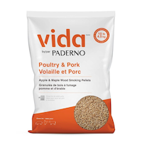 Granules pour barbecue mélange volaille/porc Vida par PADERNO