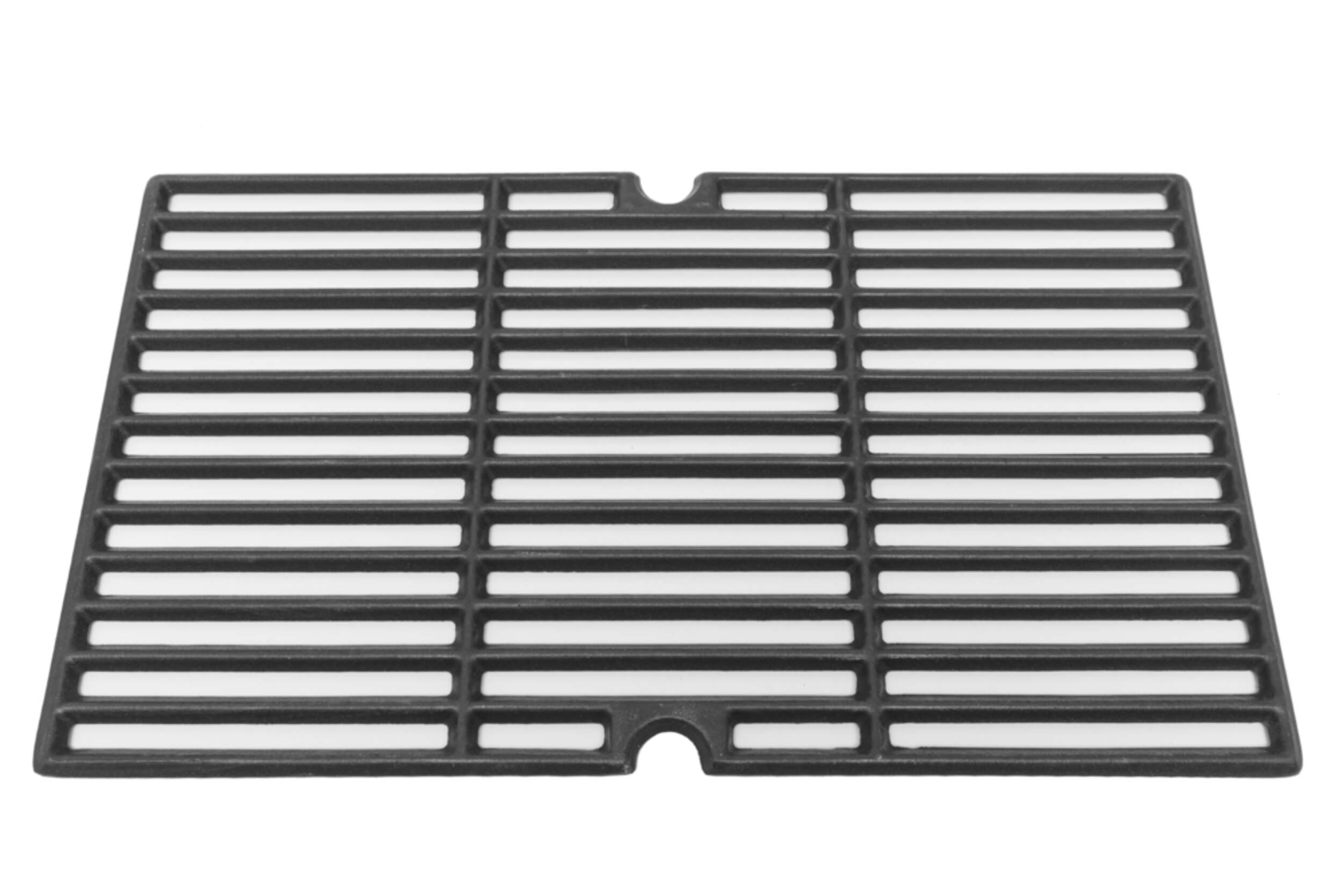 Cuisinart® Cast Iron BBQ Cooking Grate, Matte Porcelain, 18 1/2 x 10 3/4 x 39/50-in Overhead_Plunge