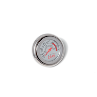MASTER Chef BBQ Temperature Gauge Thermometer & Bezel, 3 2/5 x 3 2/5 x 1 3/5-in Front_Angled_Right