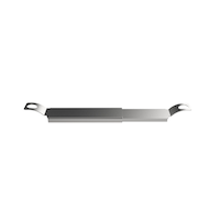 Universal Fit Adjustable Crossover Stainless Steel BBQ Burner Replacement Tubes, 9-in, 3-pk Front_Elevated