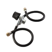 Universal Fit Propane BBQ Hose & Regulator for BBQ Gas Valve/Side Burner Composite_or_Mixed