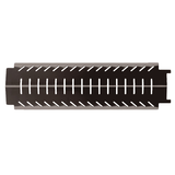 Centro Replacement Porcelain Coated Steel 3-Burner BBQ Flame Tamer, 15 x 4 ¼-in Overhead_Flat