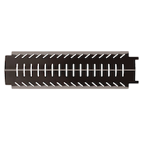 Centro Replacement Porcelain Coated Steel 3-Burner BBQ Flame Tamer, 15 x 4 ¼-in