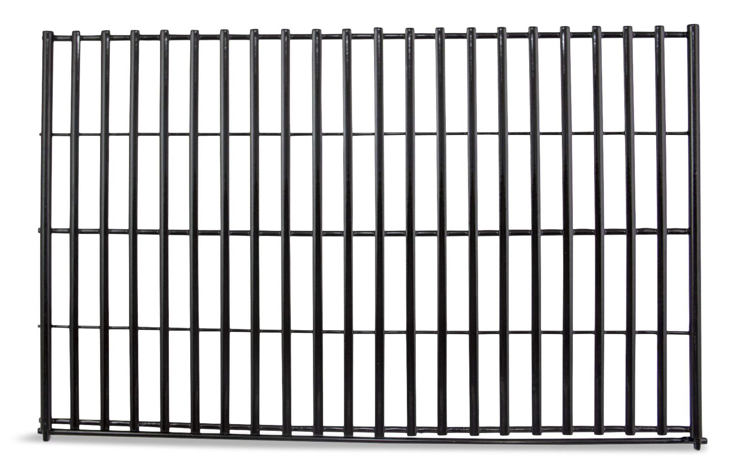 Char-Broil Replacement Porcelain Coated Steel Wire BBQ Cooking Grate, 21-in Overhead_Flat