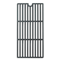 Cuisinart® BBQ Part Replacement Porcelain-Coated Cast Iron Cooking Grate, 18 x 9-in Overhead_Flat