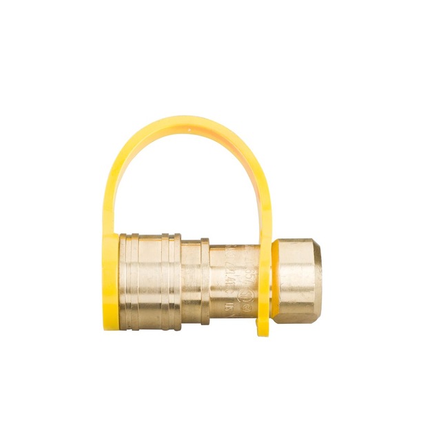 MASTER Chef Natural Gas BBQ Quick Connect Brass Hose Connection, 3/8in
