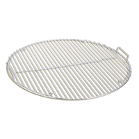 Universal Fit Circular BBQ Grill Charcoal Kettle Steel Grate, 21-1/2-in Overhead_Plunge