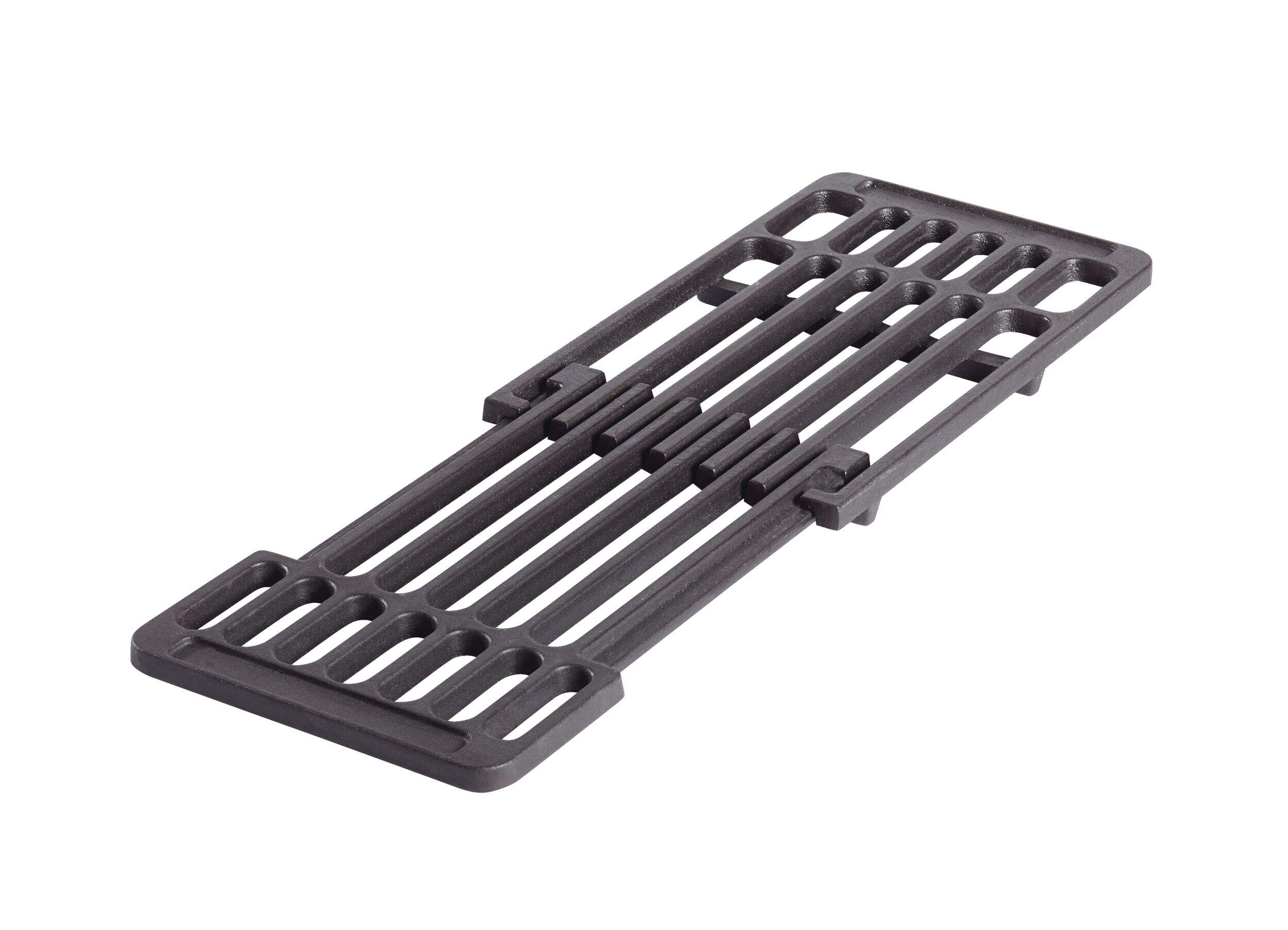 Universal Fit Porcelain Coated Cast Iron BBQ Grill Grate, 6-in Front_Angled_Right