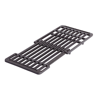 Grille universelle en fonte émaillée pour barbecue, 8 po Front_Angled_Right