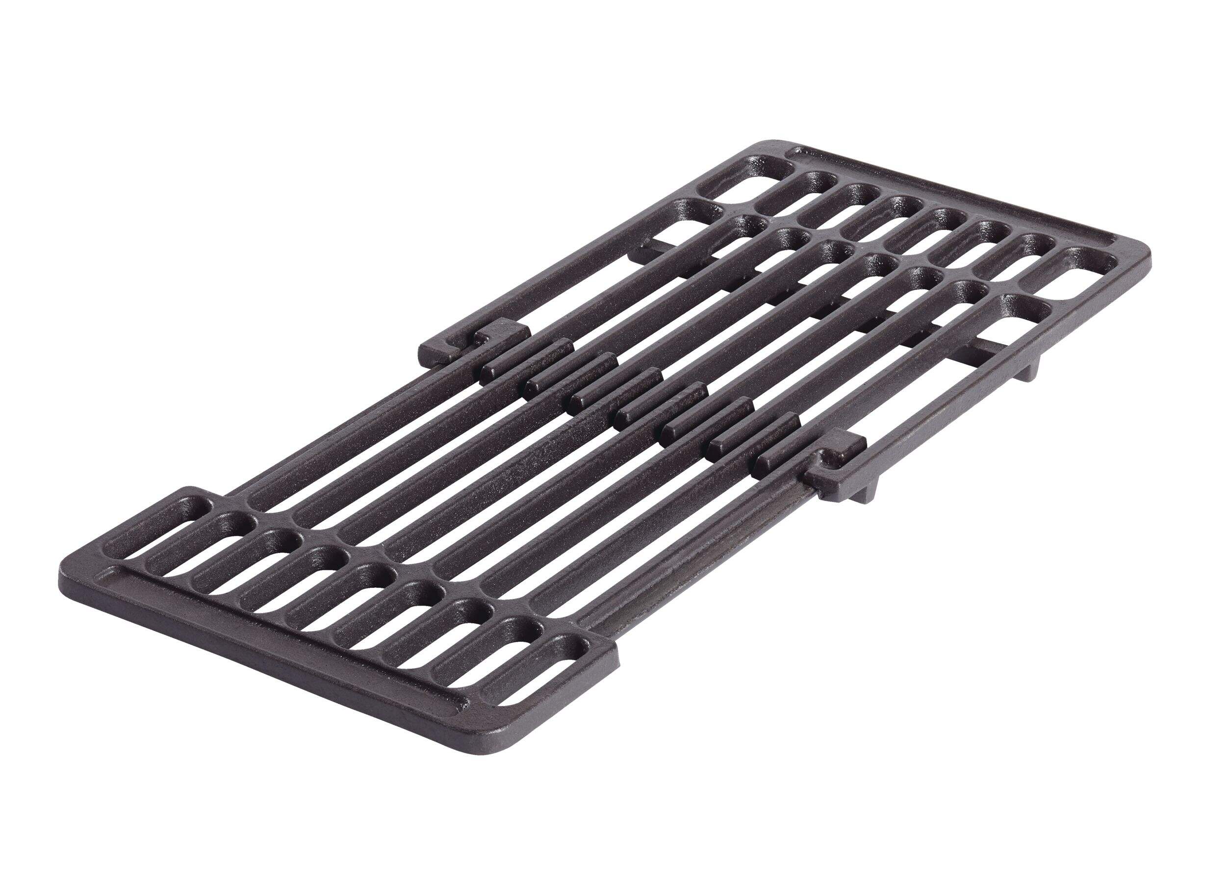 Universal Fit Porcelain Coated Cast Iron BBQ Grill Grate, 8-in Front_Angled_Right