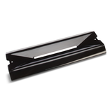 Cuisinart® Gourmet Porcelain Coated Steel BBQ Heat Plate Shield, 16-1/2 x 6-in Front_Angled_Right