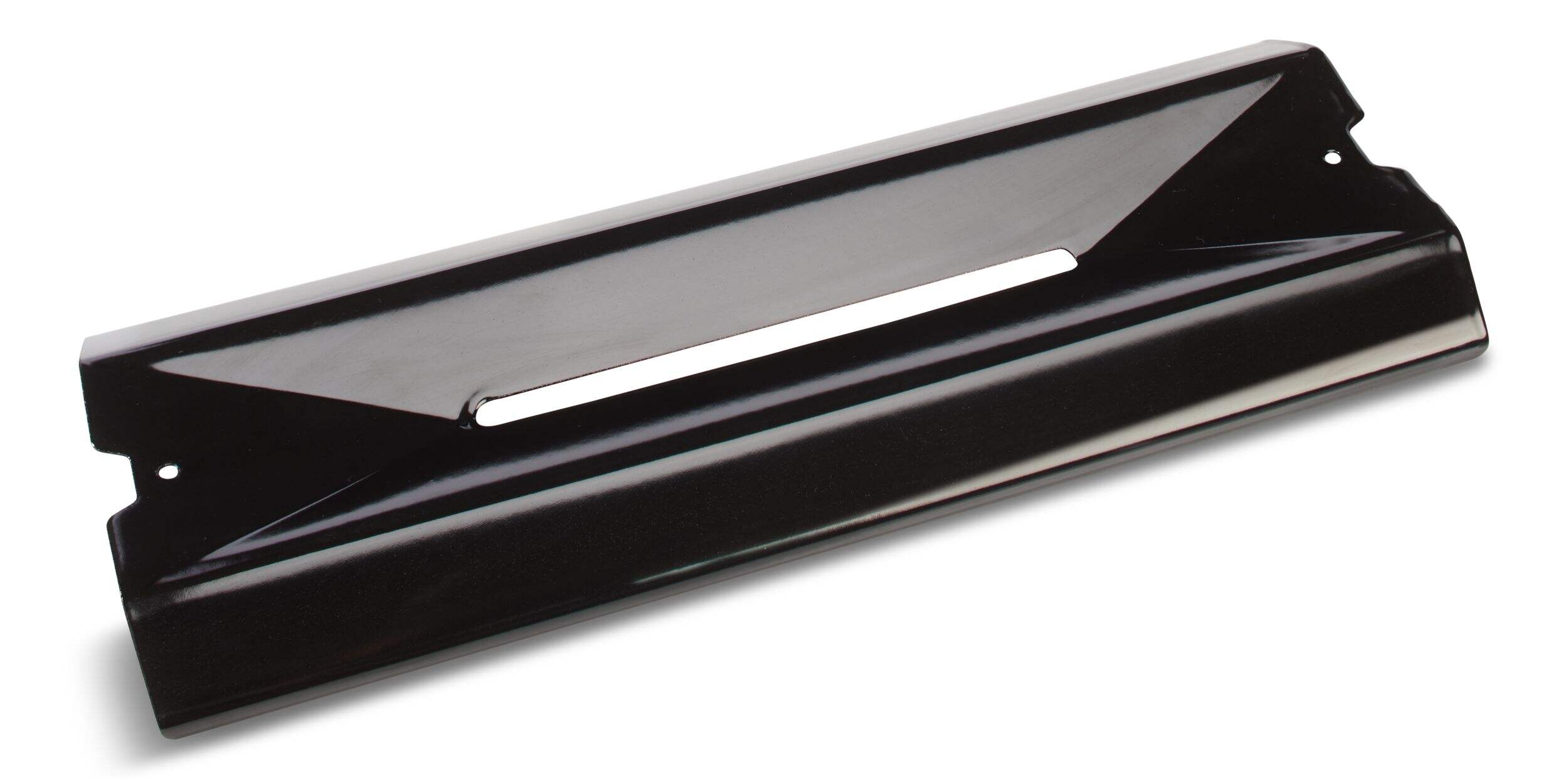 Cuisinart® Gourmet Porcelain Coated Steel BBQ Heat Plate Shield, 16-1/2 x 6-in Front_Angled_Right