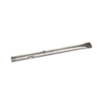 Brûleur pour barbecue taille ajustée en acier inoxydable MASTER Chef, 15 3/4 x 1 1/2 po Front_Angled_Right