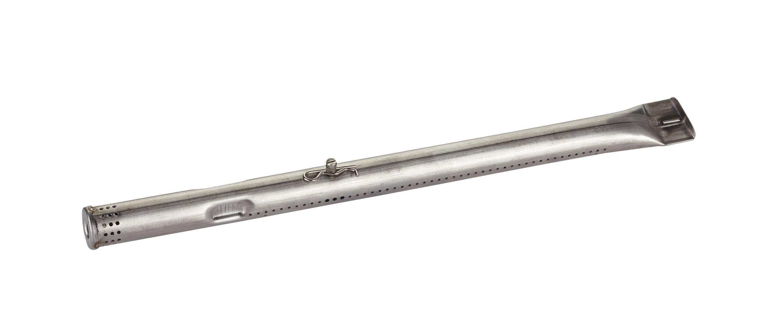 MASTER Chef Exact Fit Stainless Steel BBQ Burner,15 ¾ x 1 ½-in Front_Angled_Right