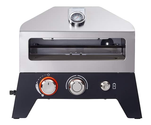 Vida By PADERNO Portable Outdoor Pizza Oven with a Lazy Susan Ceramic ...