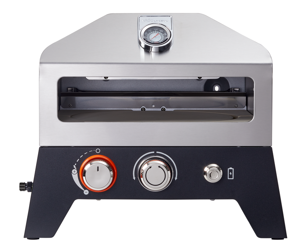 Vida By PADERNO Portable Outdoor Pizza Oven with a Lazy Susan Ceramic