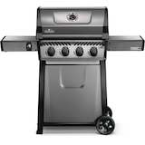Barbecue au propane à 4 brûleurs Napoleon Rebel 4, gris graphite Front_Three_Fourths_Angled_Right