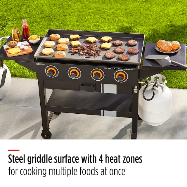 MASTER Chef G70220 Grill Turismo Stainless Steel 4Burner Propane Gas