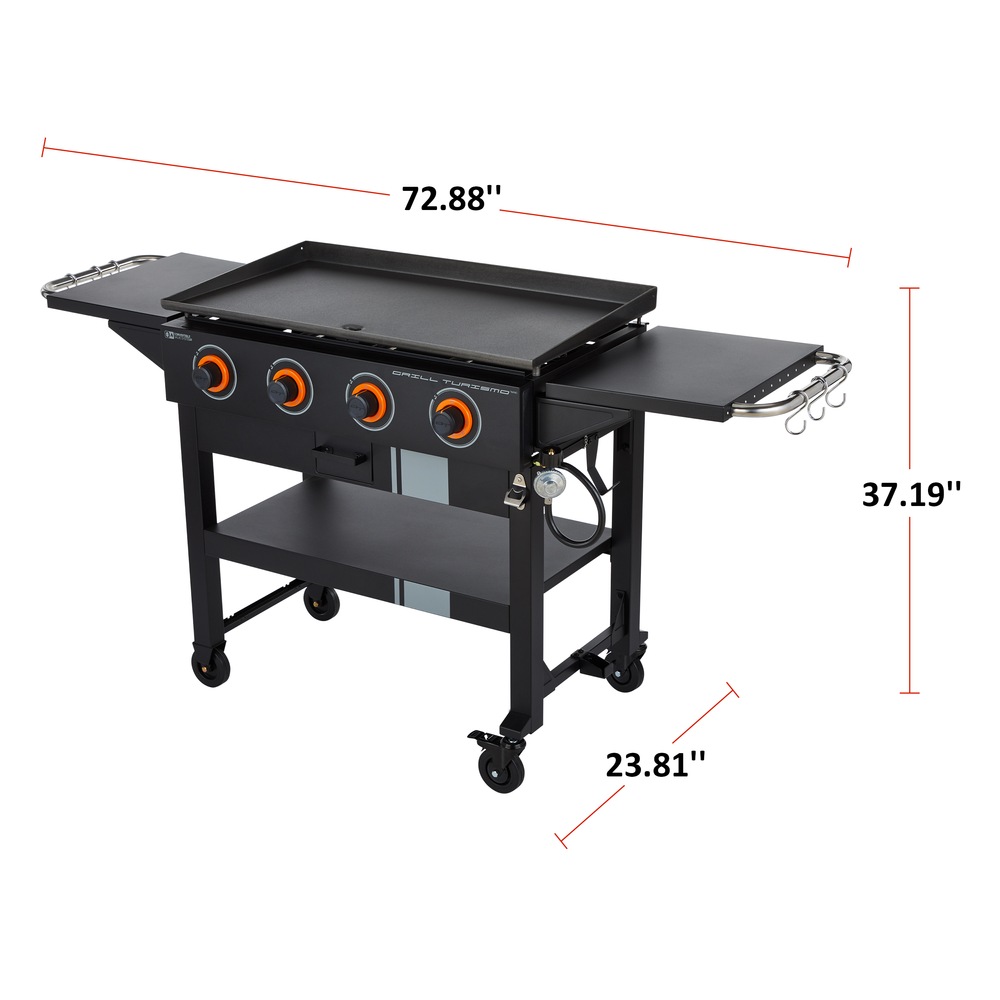 MASTER Chef Grill Turismo 4Burner Griddle Canadian Tire